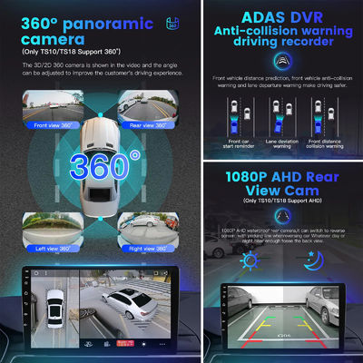 Ενίσχυρο 9 ιντσών Android Car Radio με οθόνη αφής GPS πλοήγηση και 4 64G μνήμη