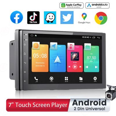 Παγκόσμια τοποθέτηση 7 ιντσών οθόνη αφής DVD player αυτοκινήτου με BT Wifi και GPS πλοήγηση