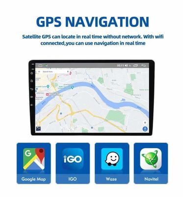 2DIN DSP λειτουργία 7 9 10 ιντσών οθόνη αφής Android αυτοκίνητο ραδιόφωνο GPS πλοήγηση πολυμέσων