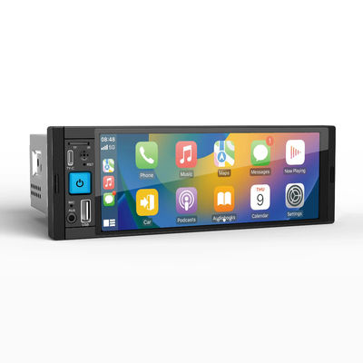 Ασύρματο Car Radio Carplay 1Din MP5 Player με FM/AM/RDS πολυμέσων και Bluetooth