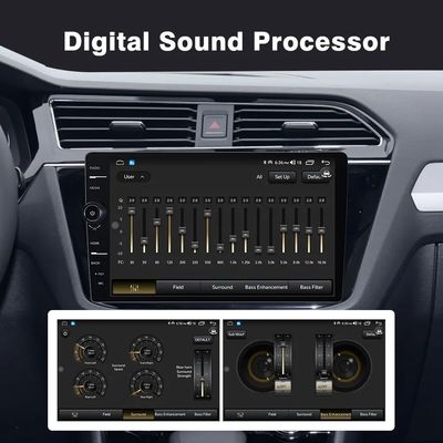 Τοποθέτηση στο πίνακα ελέγχου 1Din Android System Car Radio με οθόνη αφής 9/10 ιντσών και κουμπί
