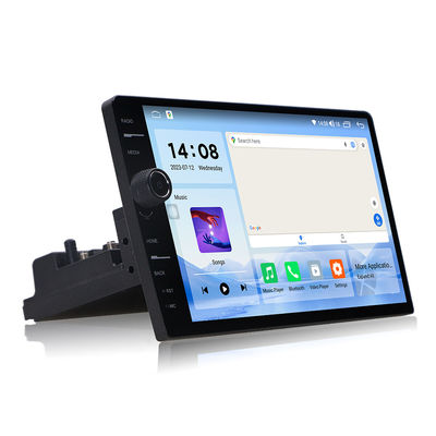 1 Din Universal Car Radio με 10,1 ιντσών περιστρεφόμενο Android 11 στερεοφωνικό και DVD player
