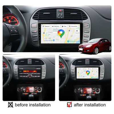 Έλεγχος τιμόνι συμβατό 2.5D GPS πλοήγηση Autoradio για 2 Din Αυτοκινητόφωνο