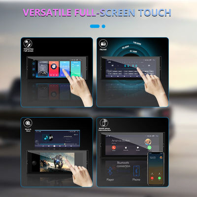 6.86 ιντσών Universal Car DVD Player με Carplay GPS πλοήγηση και Mirror Link υποστήριξη