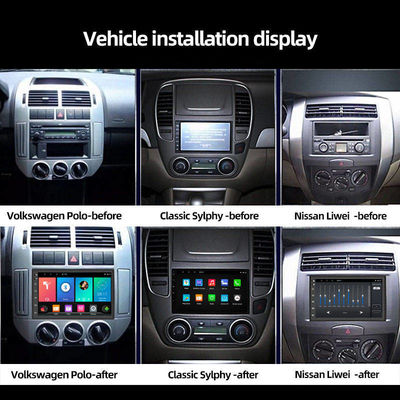 Ενσωματωμένο ασύρματο CarPlay 7 ιντσών οθόνη αφής USB AUX BT διπλό ραδιόφωνο αυτοκινήτου για καθολικό ήχο