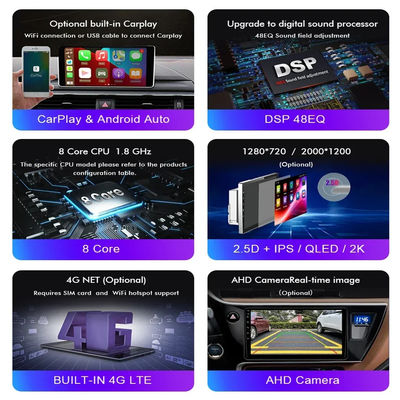 Carplay GPS πλοήγηση 2 Din Android 11 για BMW 3 E90 E91 E92 E93 2005 2012 Ραδιοφώνημα αυτοκινήτου