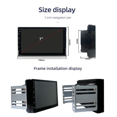 1 16GB Touch Screen Car Media Player με ενσωματωμένο ασύρματο CarPlay και θύρα AUX