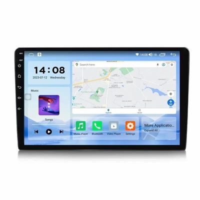 10.1 ιντσών 2 Din Android Universal Car Stereo με DSP 32EQ RDS Screen Multimedia Player