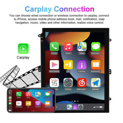 Android 10.1 GPS πλοήγηση 2 32G Car Radio 9.7'' 2 DIN με ενσωματωμένο ασύρματο CarPlay