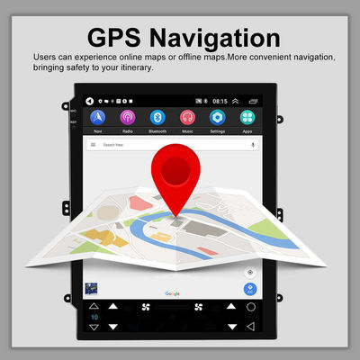 Android 10.1 GPS πλοήγηση 2 32G Car Radio 9.7'' 2 DIN με ενσωματωμένο ασύρματο CarPlay