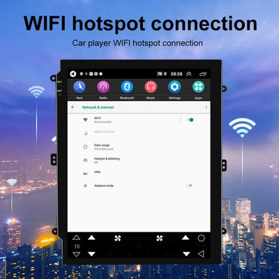 Android 10.1 GPS πλοήγηση 2 32G Car Radio 9.7'' 2 DIN με ενσωματωμένο ασύρματο CarPlay
