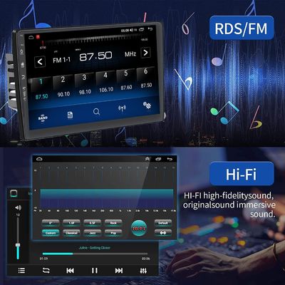 Carditai Android 10 QLED Car Audio 2 32G Κεφαλαία μονάδα με ενσωματωμένο GPS και οθόνη 9/10inch