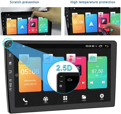 Carditai Android 10 QLED Car Audio 2 32G Κεφαλαία μονάδα με ενσωματωμένο GPS και οθόνη 9/10inch