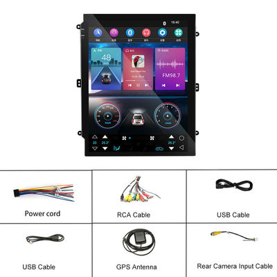Σύνδεση USB 9,7 ιντσών Vertical Screen Car Radio με ανάλυση 1280*800 και στερεόφωνο
