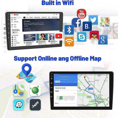Εικόνα αφής Carplay Multimedia Player GPS QLED πλοήγηση για Nissan Juke YF15 2010-2014