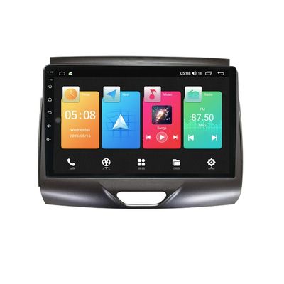 2Din Android 12.0 Car GPS Auto Audio Stereo Player για παγκόσμιο ραδιόφωνο με οθόνη αφής 9"