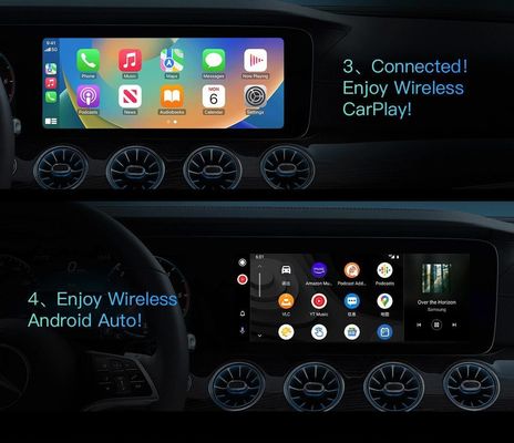 Αναβάθμιση στην τελευταία τεχνολογία Wireless CarPlay Ai Box για Volvo Ford Benz VW KIA