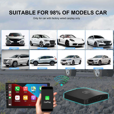 Αναβάθμιση στην τελευταία τεχνολογία Wireless CarPlay Ai Box για Volvo Ford Benz VW KIA