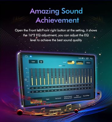 Ασύρματο Carplay και Android Auto 10 "Αυτοκίνητο Android Player Octa Core CPU 2 32GB/4 64GB