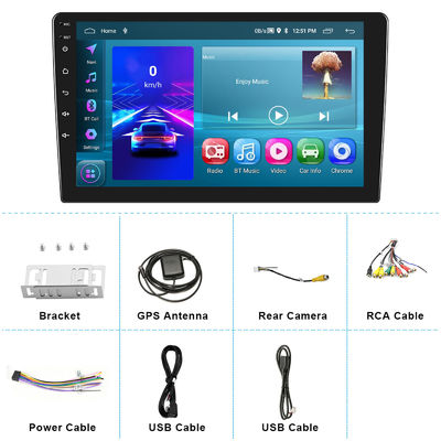 Παγκόσμιο Car 2 Din Android12 Carplay GPS TS7 Player με υποστήριξη πολλαπλών γλωσσών