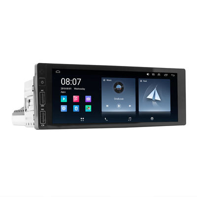 Λειτουργία Bluetooth 1 Din Ηχογράφηση ραδιοφώνου αυτοκινήτου με δέκτη εισόδου FM Aux και οθόνη OLED