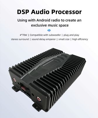 12-24v τάση 4 Way DSP αυτοκινητο ενισχυτής για Android Μεγάλη οθόνη Παροχή και απόδοση