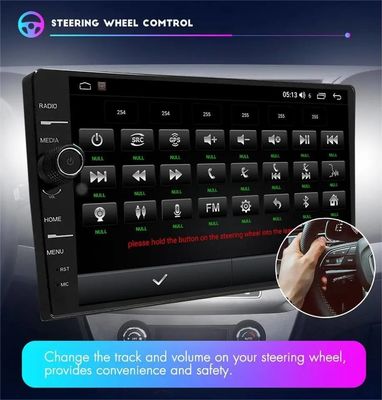 2 32G Knob QLED Android 10 Car Audio 9/10inch Universal Radio 1280*720 Carplay GPS πλοηγός