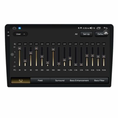 10.1" Μέγεθος οθόνης WIFI GPS Universal Car Radio Autoradio Player για Nissan Toyota Kia