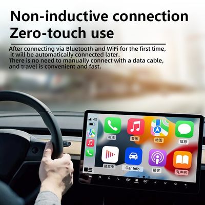 Φορητό CarPlay Android 13 πολυμέσων βίντεο ασύρματο Car Play Ai Box για καθαριστή αέρα αυτοκινήτου