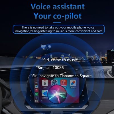Φορητό CarPlay Android 13 πολυμέσων βίντεο ασύρματο Car Play Ai Box για καθαριστή αέρα αυτοκινήτου