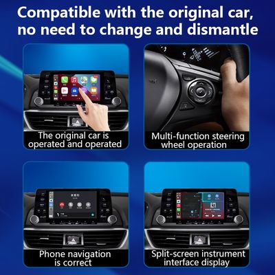 Φορητό CarPlay Android 13 πολυμέσων βίντεο ασύρματο Car Play Ai Box για καθαριστή αέρα αυτοκινήτου