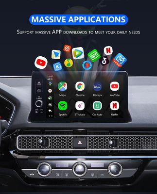 Ασύρματο Android Auto και Apple Carplay Media Box με άλλο σχεδιασμό
