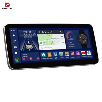 Παγκόσμιο 12.3inch CarPlay Android GPS Navigation Player με λειτουργία DSP Επικοινωνήστε μαζί μας