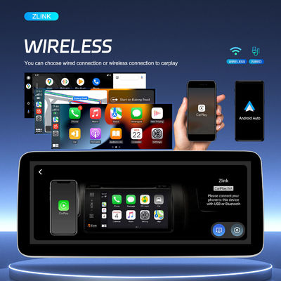 Παγκόσμιο 12.3inch CarPlay Android GPS Navigation Player με λειτουργία DSP Επικοινωνήστε μαζί μας
