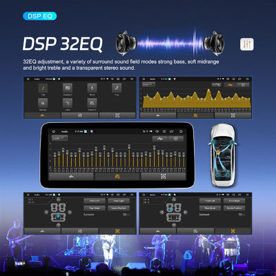 Παγκόσμιο 12.3inch CarPlay Android GPS Navigation Player με λειτουργία DSP Επικοινωνήστε μαζί μας
