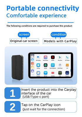 Αναβαθμίστε το αυτοκίνητό σας σε ασύρματο CarPlay με Universal Plug and Play Android 12 Media Box