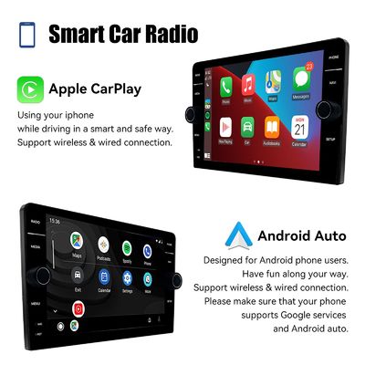 8 ιντσών 2din Android 13 Στερεόφωνο αυτοκινήτου με οθόνη QELD GPS Wifi και κάμερα Full-fit Design