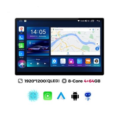 13.3 ιντσών Android 11.0 Carplay Multimedia Car Radio με οθόνη αφής και λειτουργία OBD2