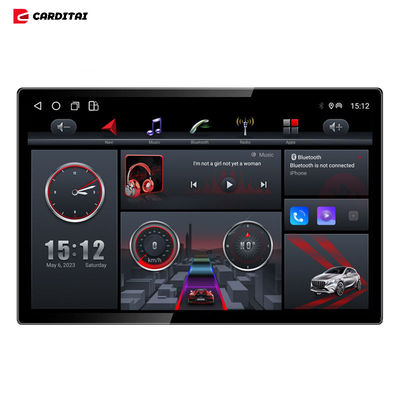 Παγκόσμιο 1 Din 13 Inch Car DVD Player Android Autoradio με περιστρεφόμενη οθόνη αφής