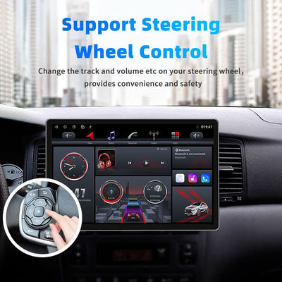 Φορητό ραδιόφωνο αυτοκινήτου Android 13 ιντσών με Carplay και ασύρματη σύνδεση στο Matt Black