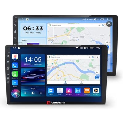 9 ιντσών DVD player για αυτοκίνητα Android πλοήγηση με 6 128 GB 4G Wifi GPS Dsp Rds AM Double Din Car Radio