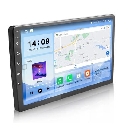 QLED Screen Android 9/10 ίντσες 4G RAM 64G ROM Double Din Car MP5 Player με προσαρμοσμένο περιβάλλον χρήσης