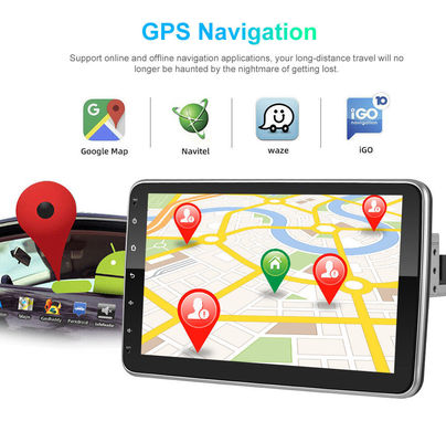 Παγκόσμιο 10,36 " IPS Android Ραδιοφώνημα αυτοκινήτου GPS Wifi 1 Din Πατητή οθόνη Carplay HD κάμερα