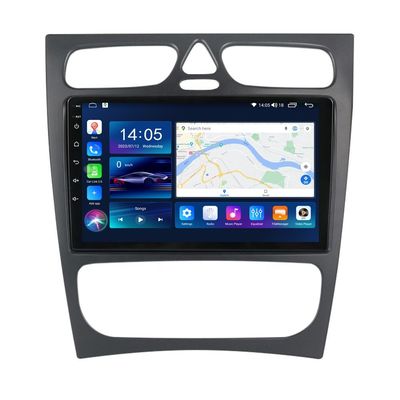 Android OS 9 ιντσών Αυτοκίνητο MP5 WIFI GPS πλοήγηση πλήρης οθόνης αφής IPS για Mercedes Benz E Class W211