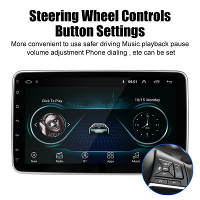 1DIN 4G Wifi Android 10inch FM RDS Bluetooth WiFi GPS Ραδιοφώνημα αυτοκινήτου με οθόνη OLED
