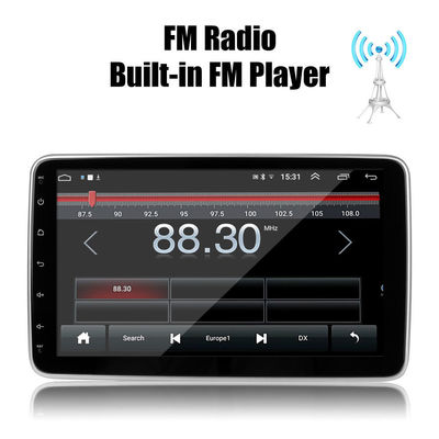 1DIN 4G Wifi Android 10inch FM RDS Bluetooth WiFi GPS Ραδιοφώνημα αυτοκινήτου με οθόνη OLED