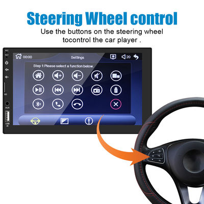 178*102mm Μέγεθος HD Εικονική οθόνη Αυτοκινήτου MP5 Player με Carplay Bluetooth και Reverse Camera