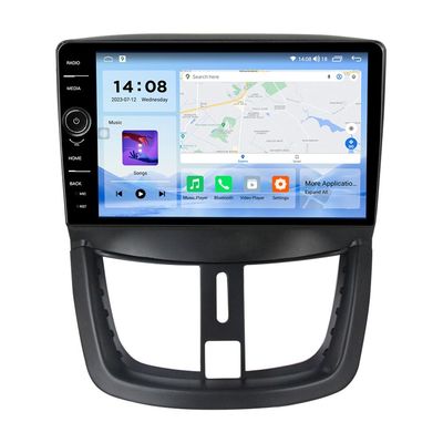 Αναβαθμίστε το Peugeot 206 σας με το Universal Car DVD Player μας GPS πλοήγηση και 4G WiFi