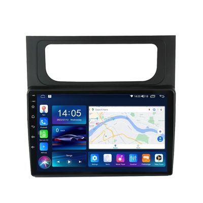 360 κάμερα Android Double Din Car Stereo για τη VW Πολυγλωσσική λειτουργία ελέγχου τιμονιού