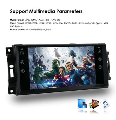 2 32G 7 " GPS πλοήγηση πολυμέσων για Jeep Grand Cherokee Dodge Ram Android αυτοκίνητο ραδιόφωνο DVD player